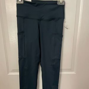 Banana Republic 7/8 Leggins Green
